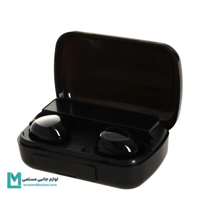 هندزفری بی سیم مدل M10 Pro مشکی کد EV1009 | لوازم جانبی مسلمی — تصویر ۳