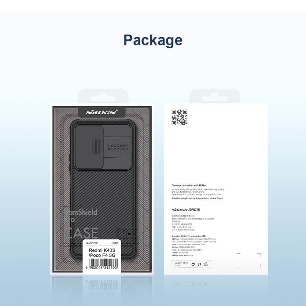 کاور نیلکین CamShield Proمناسب برای Nillkin CamShield Pro cover case for Xiaomi Redmi K40S, Xiaomi Poco F4 5G — تصویر ۶