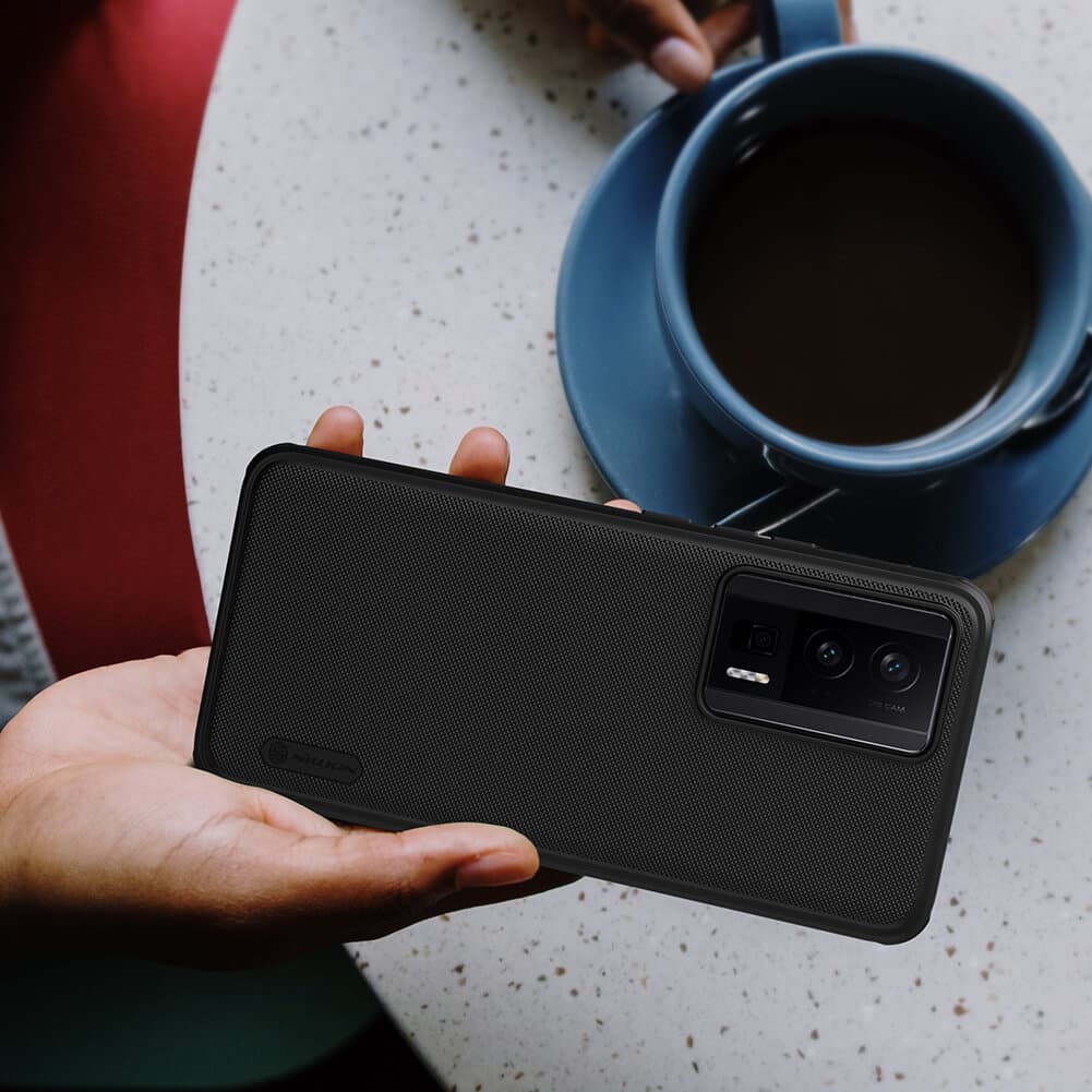 قاب نیلکین برای شیائومی k60/poco f5 pro مدل Super Frosted Shield pro — تصویر ۸
