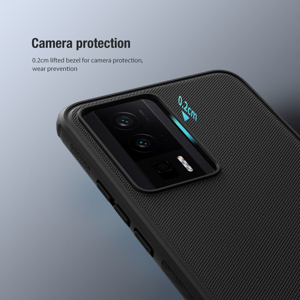قاب نیلکین برای شیائومی k60/poco f5 pro مدل Super Frosted Shield pro — تصویر ۵