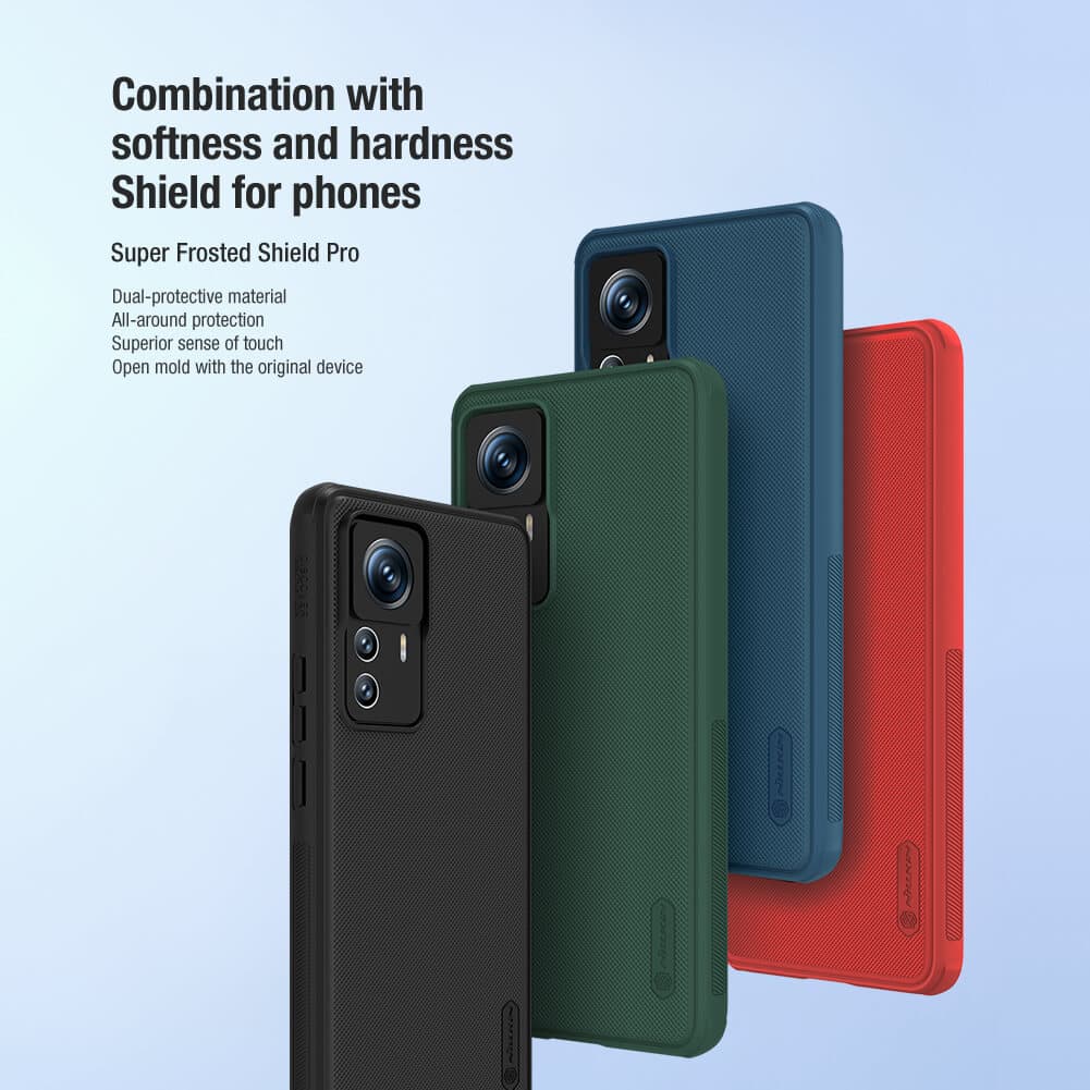 قاب نیلکین برای شیائومی Mi 12T pro مدل Super Frosted Shield pro — تصویر ۲