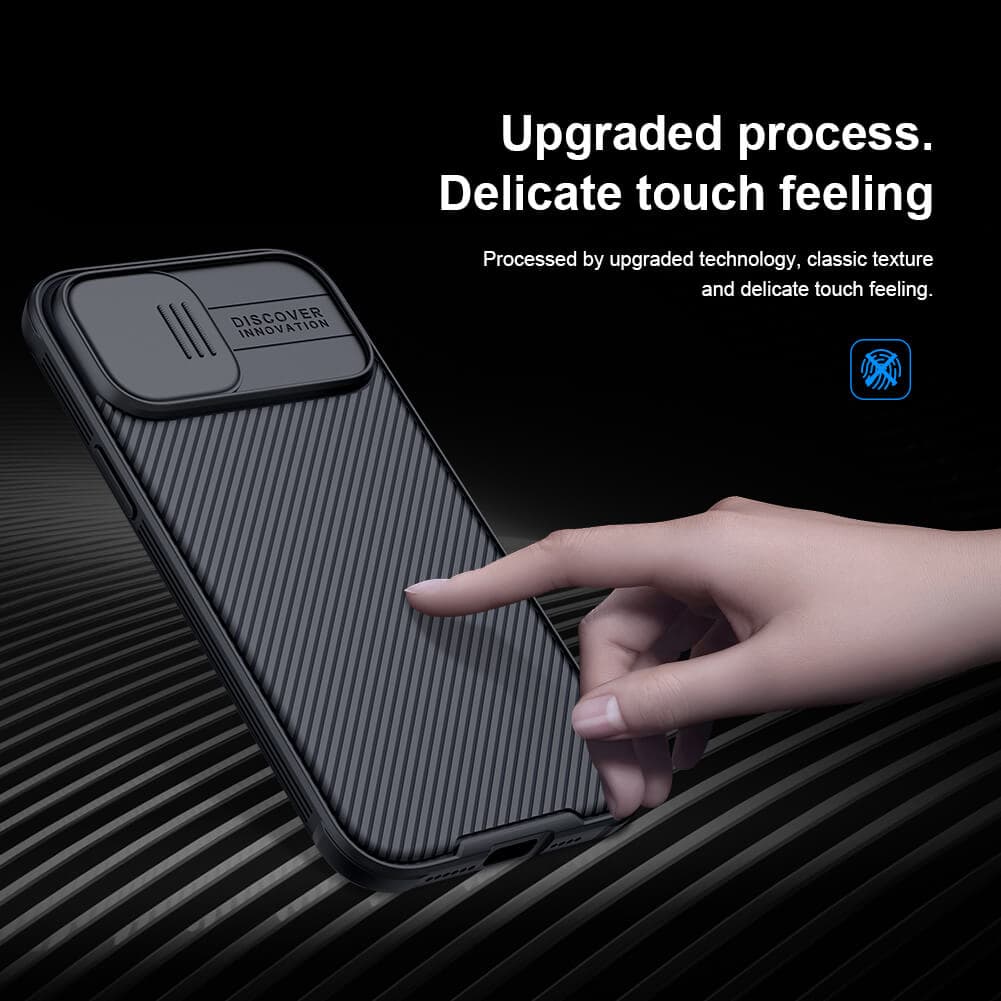 کاور نیلکین CamShield Proمناسب برای اپل 12promax — تصویر ۴