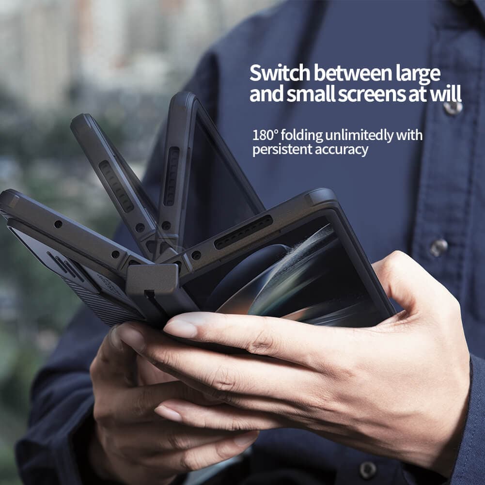 قاب نیلکین مدل Camshield pro برای گوشی سامسونگ Galaxy Z Fold 4 — تصویر ۷