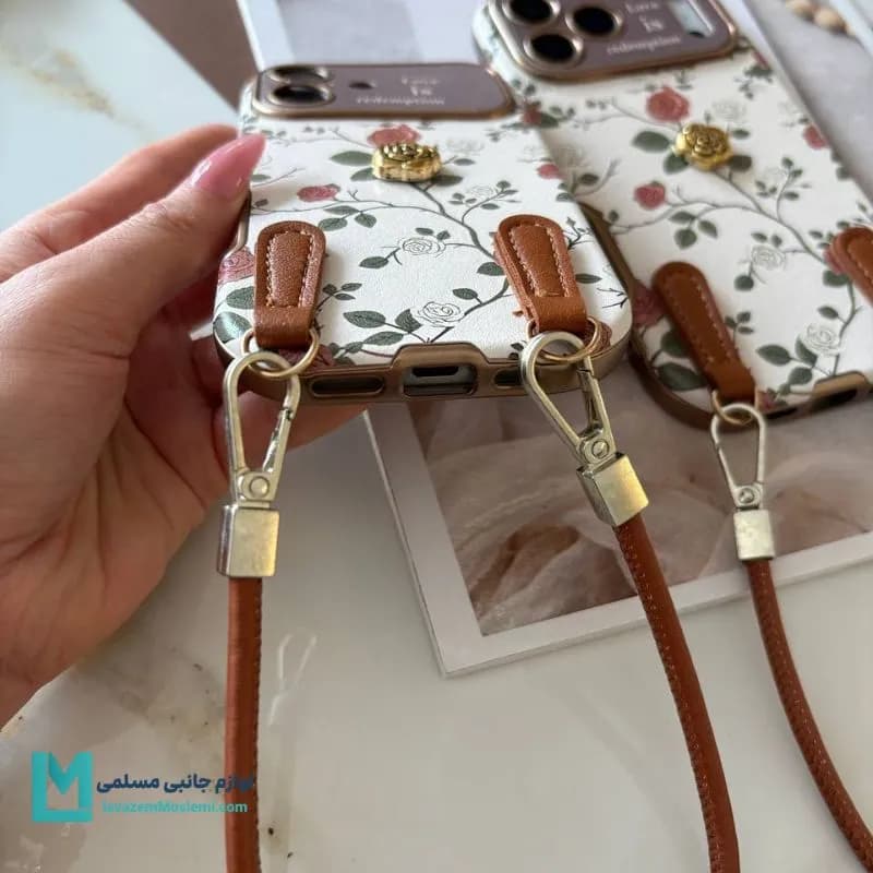 قاب گوشی فانتزی گل رز پاییزی کد C3781 | لوازم جانبی مسلمی — تصویر ۳
