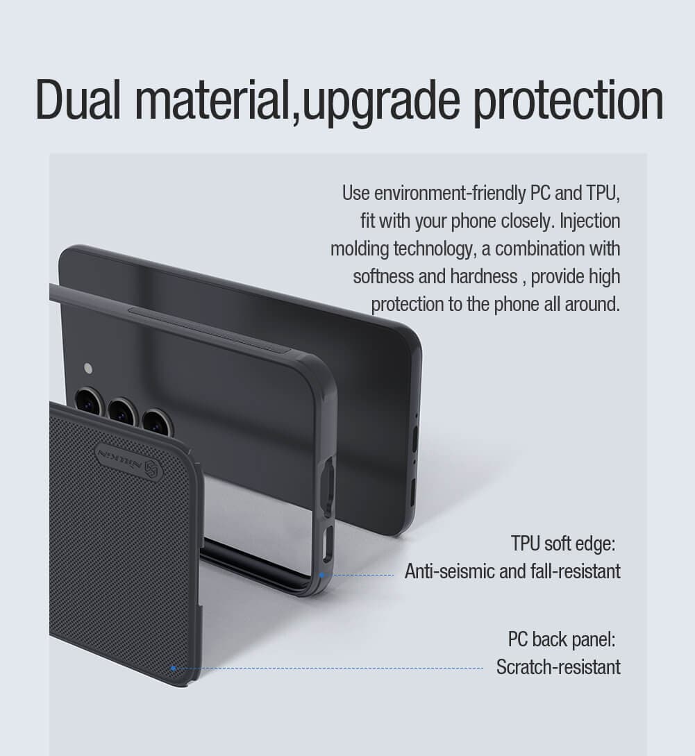 قاب نیلکین مدل Super Frosted Shield pro برای سامسونگ Galaxy s23 — تصویر ۴