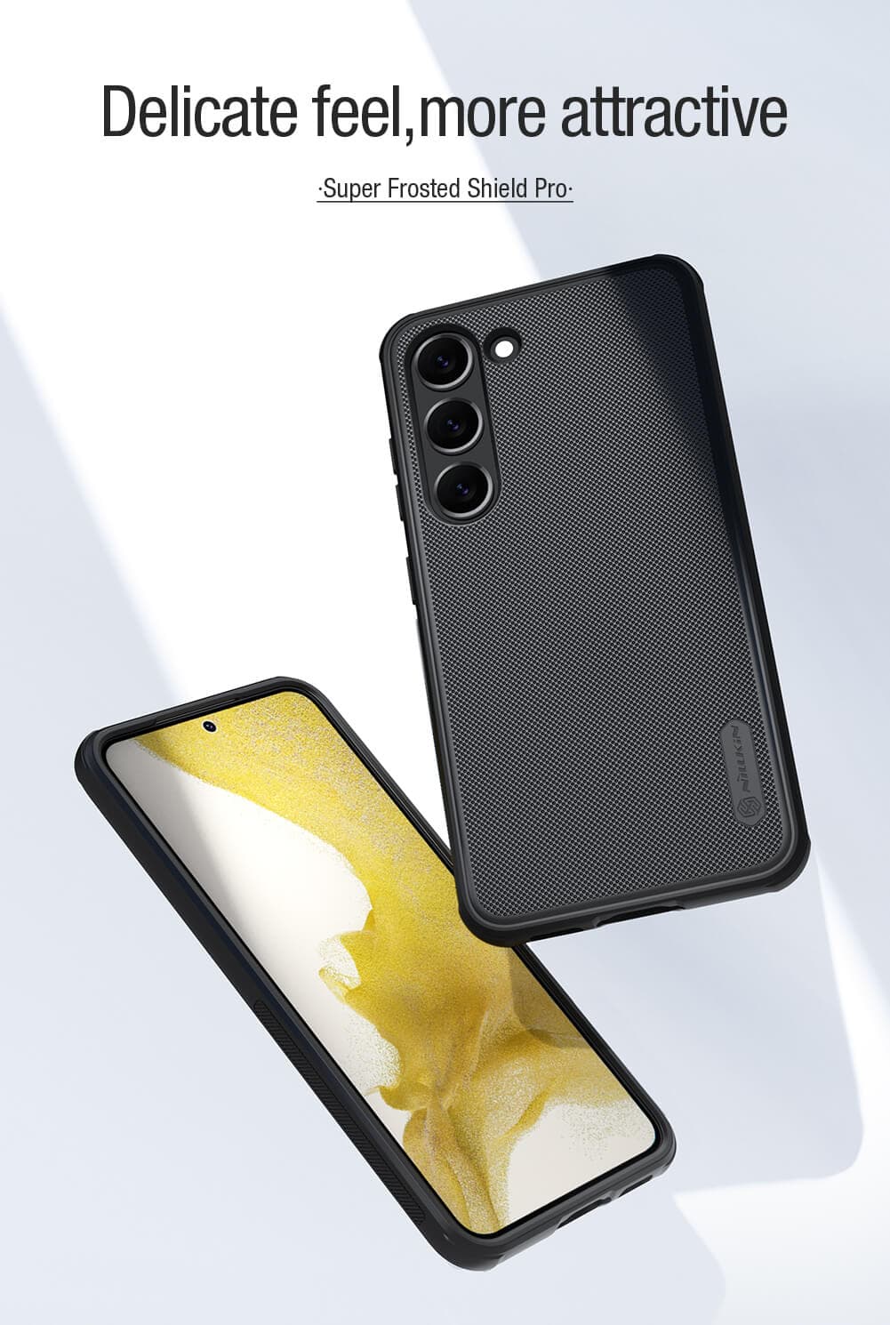 قاب نیلکین مدل Super Frosted Shield pro برای سامسونگ Galaxy s23 — تصویر ۲