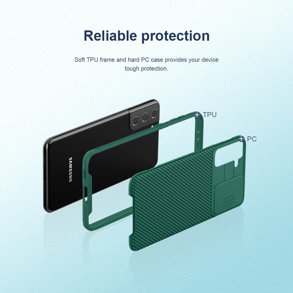قاب نیلکین مدل Camshield pro برای گوشی موبایل سامسونگ Galaxy S21plus — تصویر ۴
