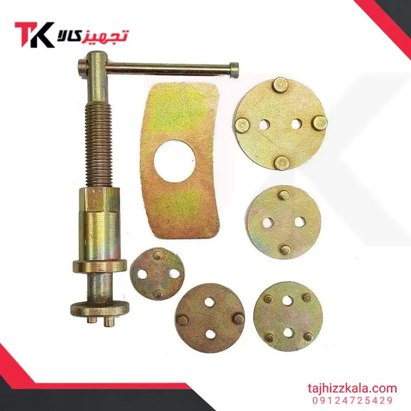 کیت کالیپر ترمز AMN مدل YP-07 مجموعه 7 عددی