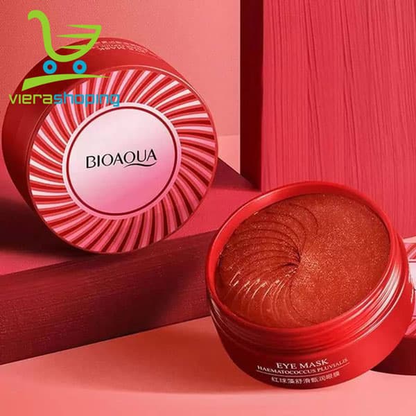 پچ زیر چشم جلبک قرمز بیوآکوا Bioaqua Eye Mask Red — تصویر ۲