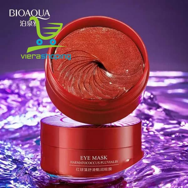 پچ زیر چشم جلبک قرمز بیوآکوا Bioaqua Eye Mask Red — تصویر ۳