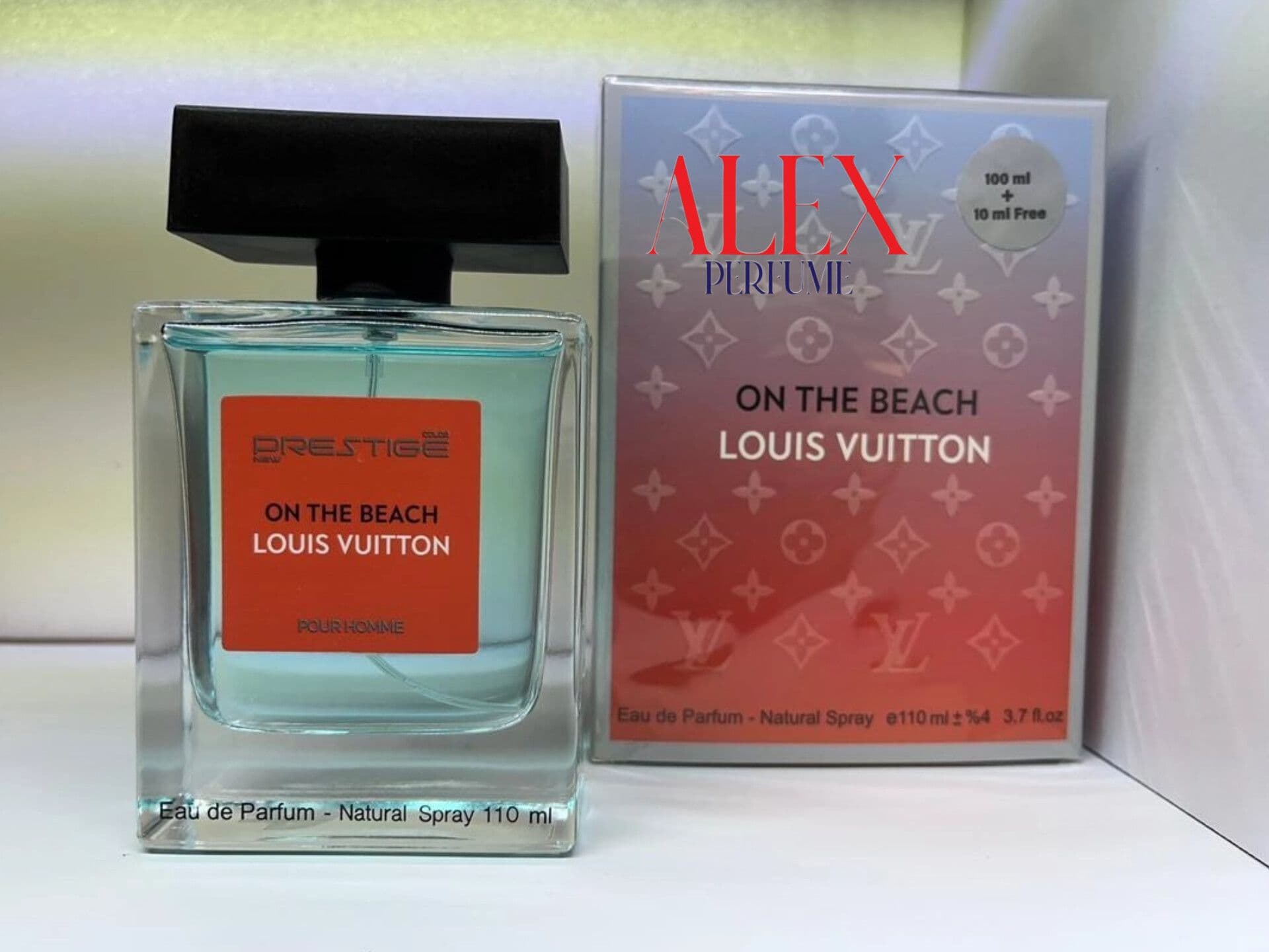 ادکلن پرستیژ لویی ویتون آن د بیچ Louis Vuitton – On The Beach حجم 110 میلی لیتر — تصویر ۲
