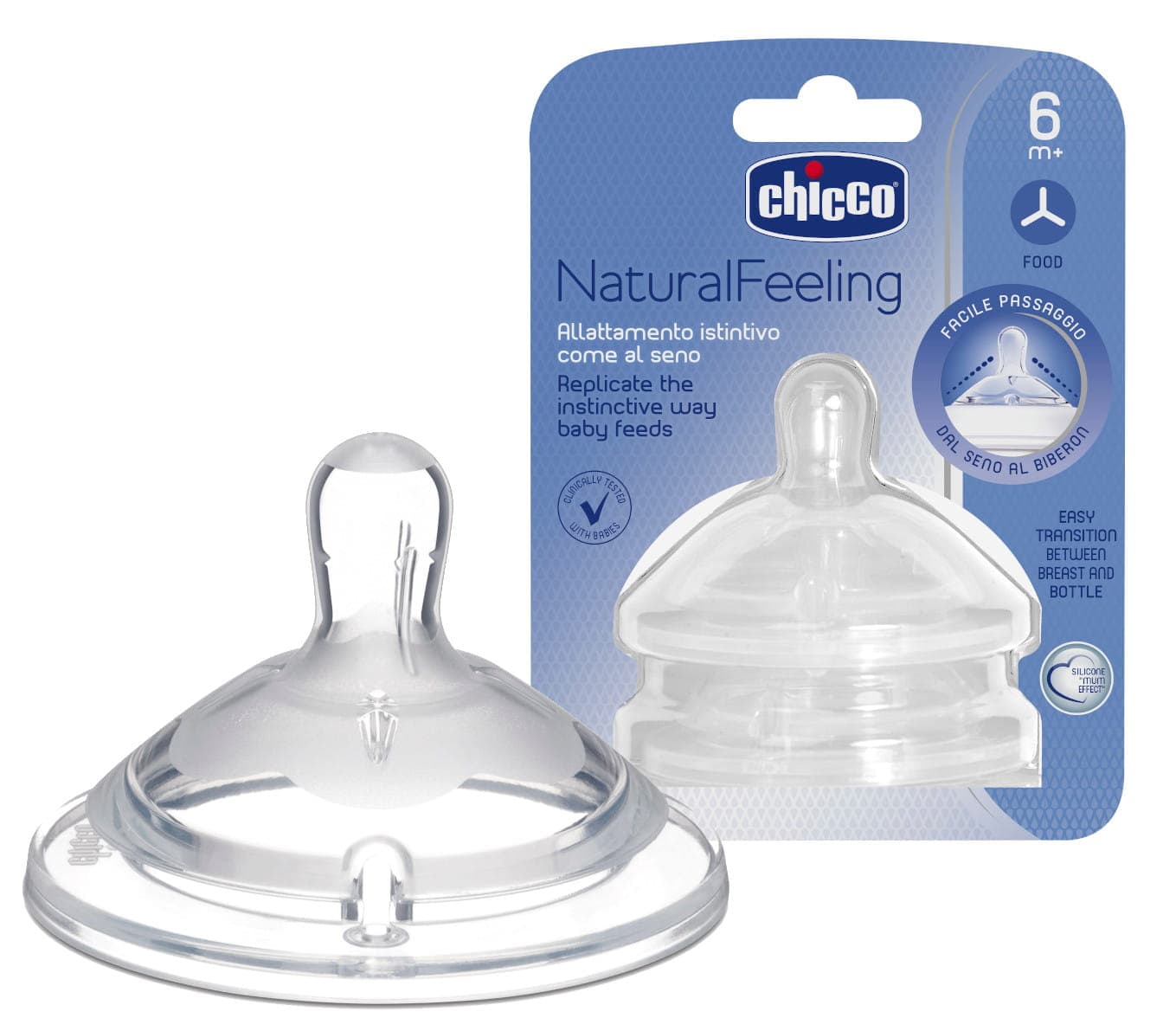 سرشیشه چیکو نچرال فیلینگ جریان مایعات غلیظ y_cut chicco — تصویر ۲