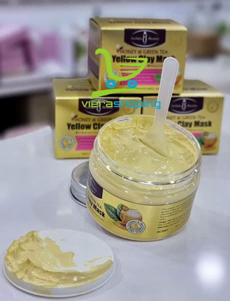 ماسک گچی عسل ایچون بیوتی Yellow clay mask — تصویر ۴