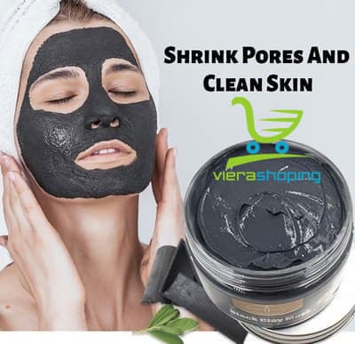 ماسک گچی آرگان و زغال black clay mask اورجینال — تصویر ۲