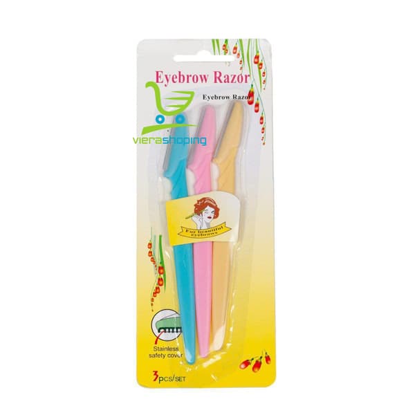 تیغ اصلاح صورت و ابرو بسته سه عددی Eyebrow Razor