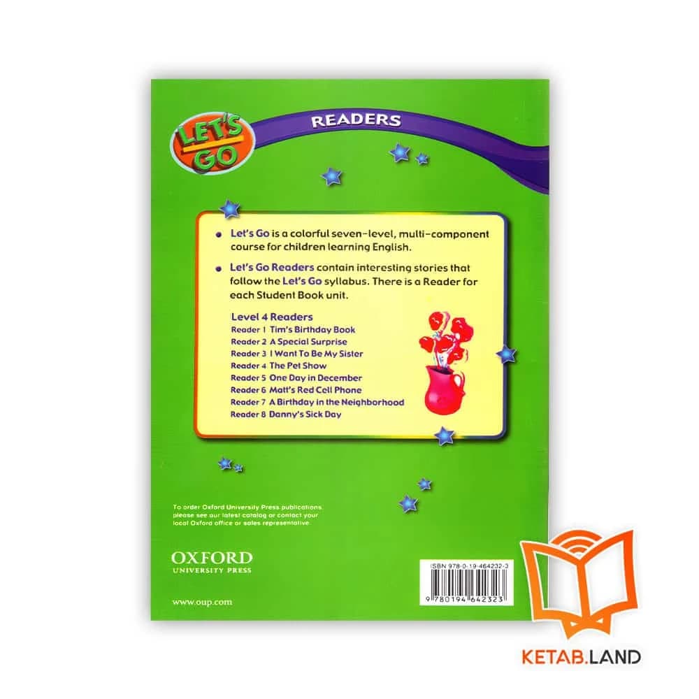 پک 8 جلدی کتاب 4 Let’s Go Readers — تصویر ۶