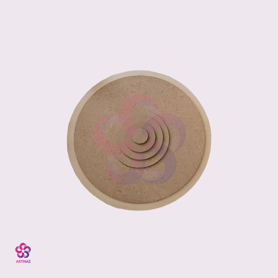 بیس چوبی دایره ساده در ۶ سایز