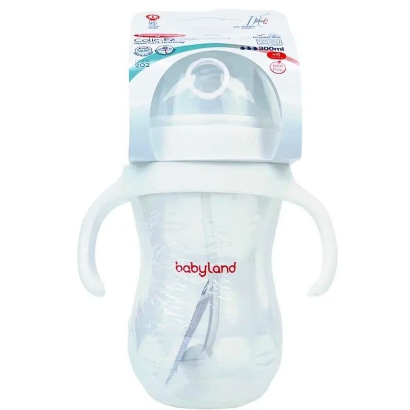 شیشه شیر بیبی لند طرح اونت مدل Colic-Ez ظرفیت 300 میلی لیتر کد 202 — تصویر ۵