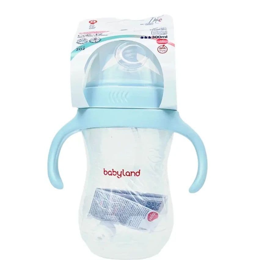 شیشه شیر بیبی لند طرح اونت مدل Colic-Ez ظرفیت 300 میلی لیتر کد 202 — تصویر ۶