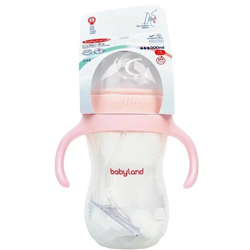 شیشه شیر بیبی لند طرح اونت مدل Colic-Ez ظرفیت 300 میلی لیتر کد 202 — تصویر ۷