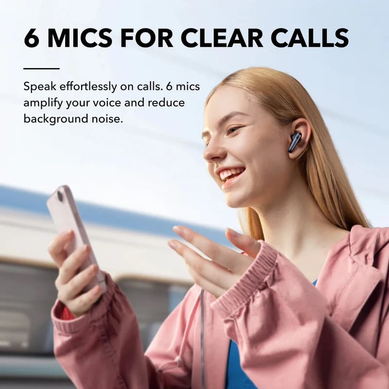 هدفون بلوتوثی انکر مدل Soundcore Liberty 4 NC — تصویر ۷