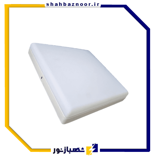 شعاع زرین پنل 48 وات فول لایت روکار مربع کد 05 — تصویر ۳