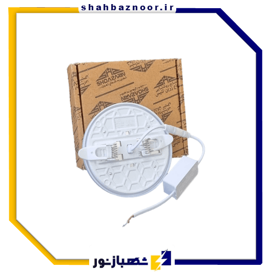شعاع زرین پنل 36 وات فول لایت توکار کد 05 — تصویر ۳