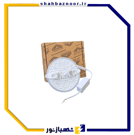 شعاع زرین پنل 18 وات فول لایت توکار کد 05 — تصویر ۲