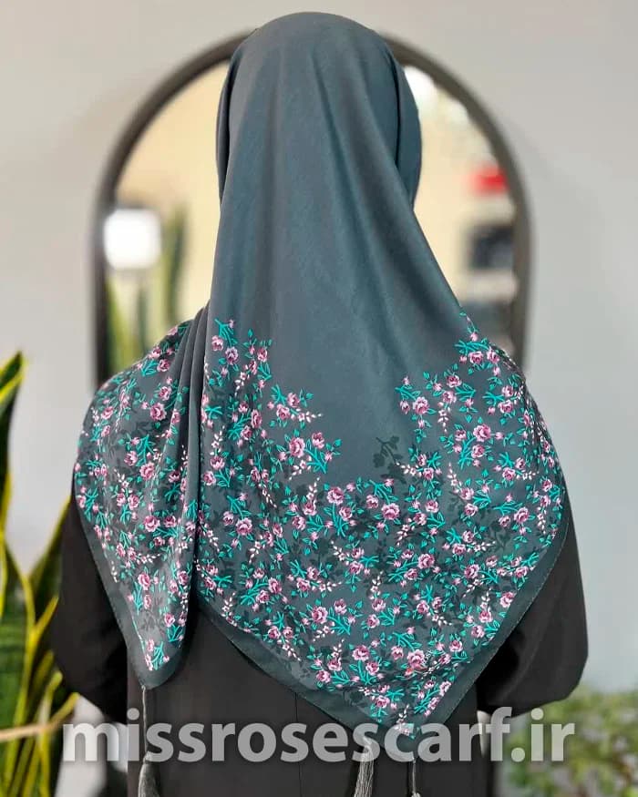 روسری قواره 120 کد M248 — تصویر ۲