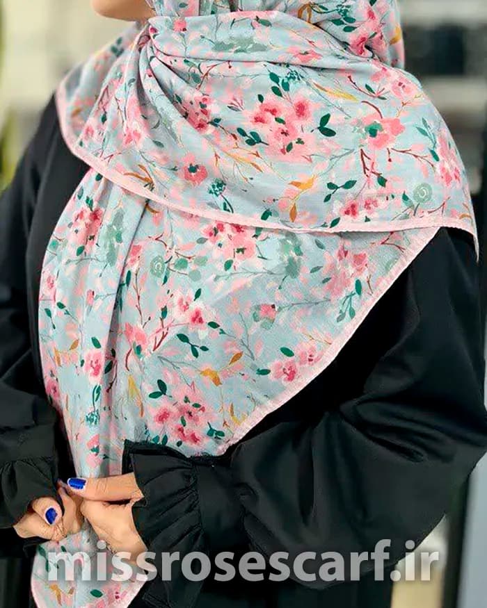 روسری قواره 120 کد M245 — تصویر ۲