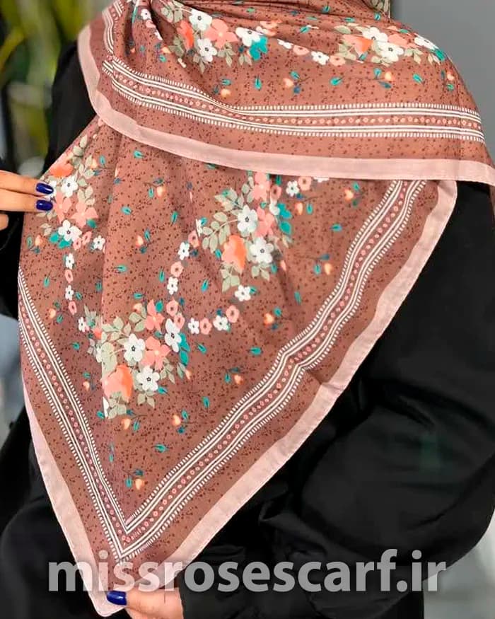 روسری قواره 120 کد M241 — تصویر ۲