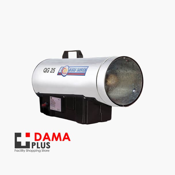جت هیتر گازی نیرو تهویه البرز مدل QG-25 گاز شهری