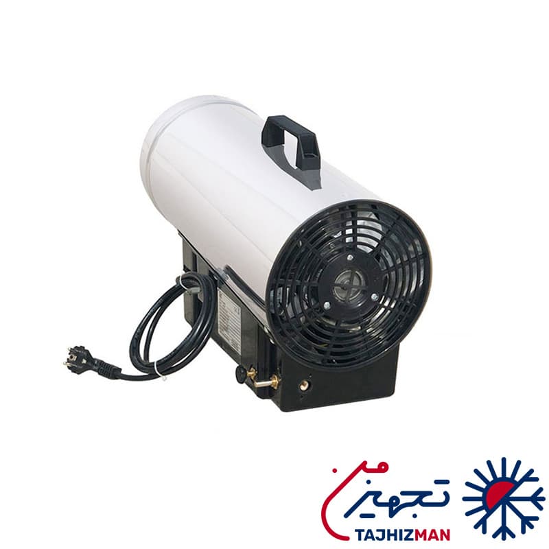 جت هیتر گازی نیرو تهویه البرز مدل QG-25 گاز شهری — تصویر ۳