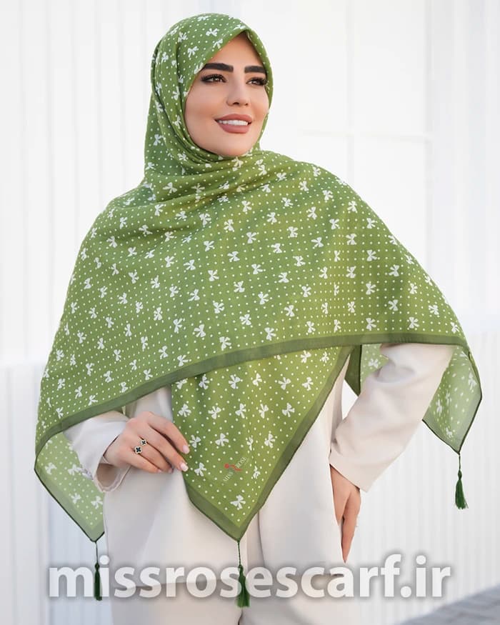 روسری نخی کد 208