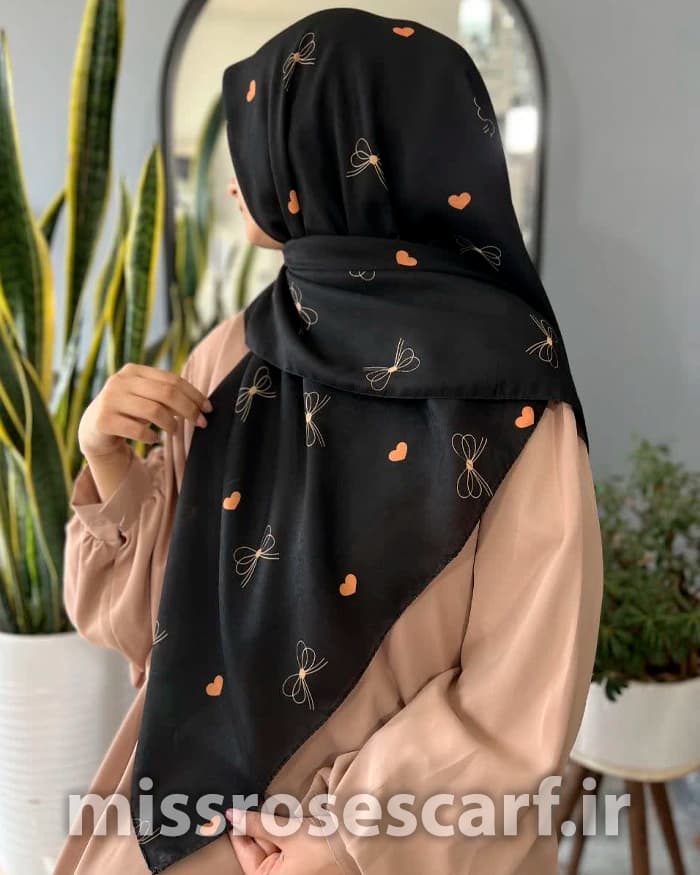 روسری قواره 120 کد M236 — تصویر ۲