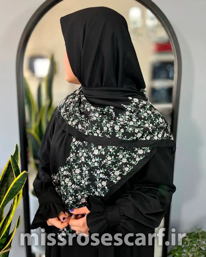 روسری قواره 120 کد M234 — تصویر ۲