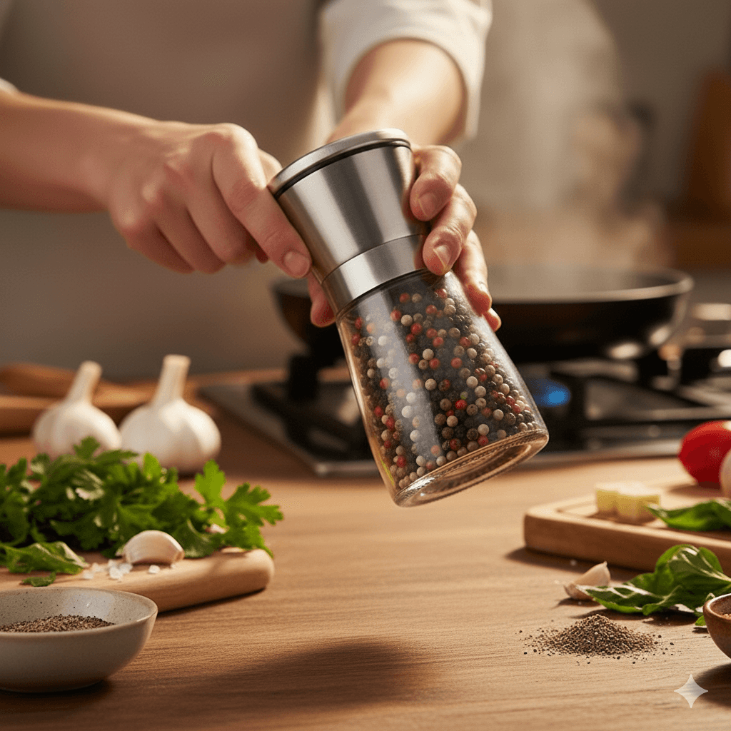 آسیاب فلفل و نمک مدل HAND GRINDER — تصویر ۵