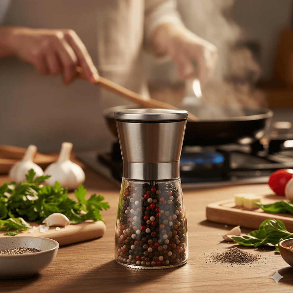 آسیاب فلفل و نمک مدل HAND GRINDER — تصویر ۴