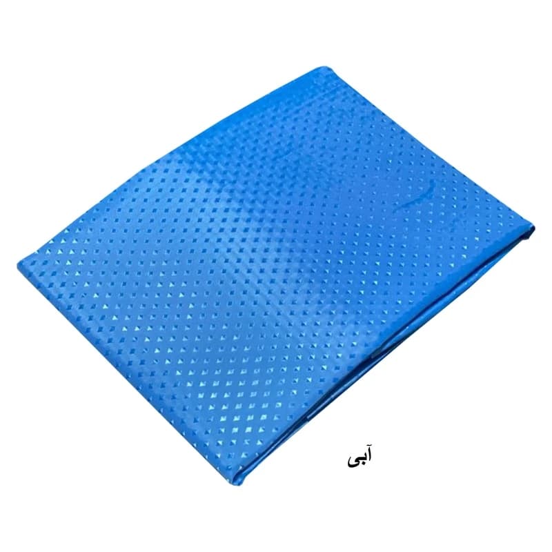 پرده حمام ساتن طرح لوزی سایز 180×200 سانتی متر — تصویر ۵