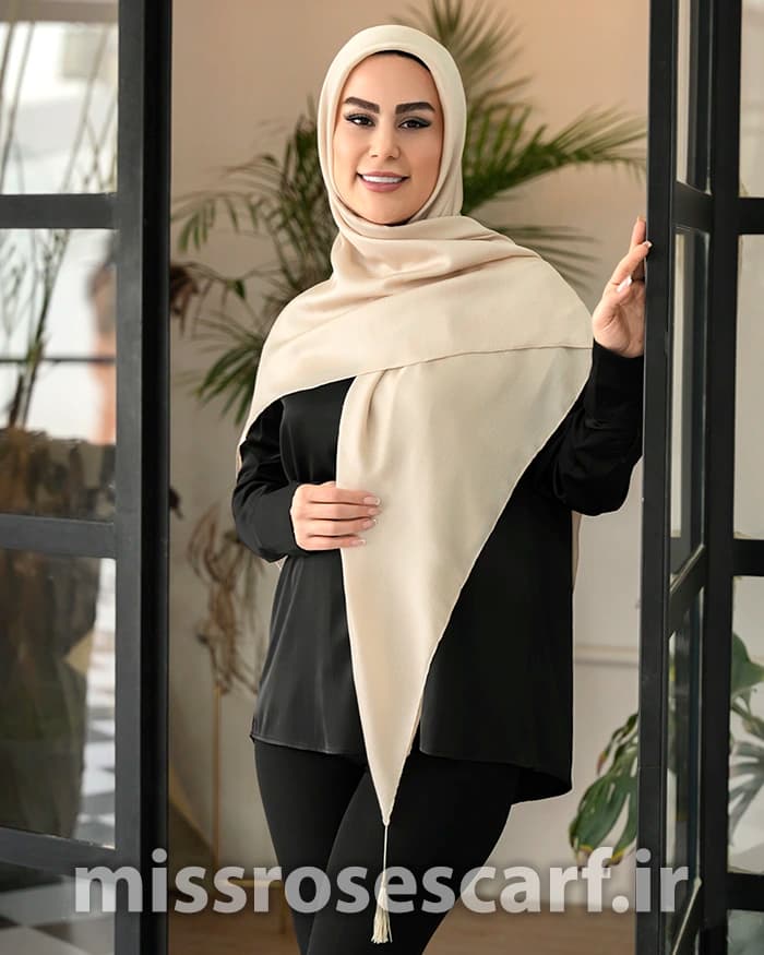 روسری ساده کریستال S51