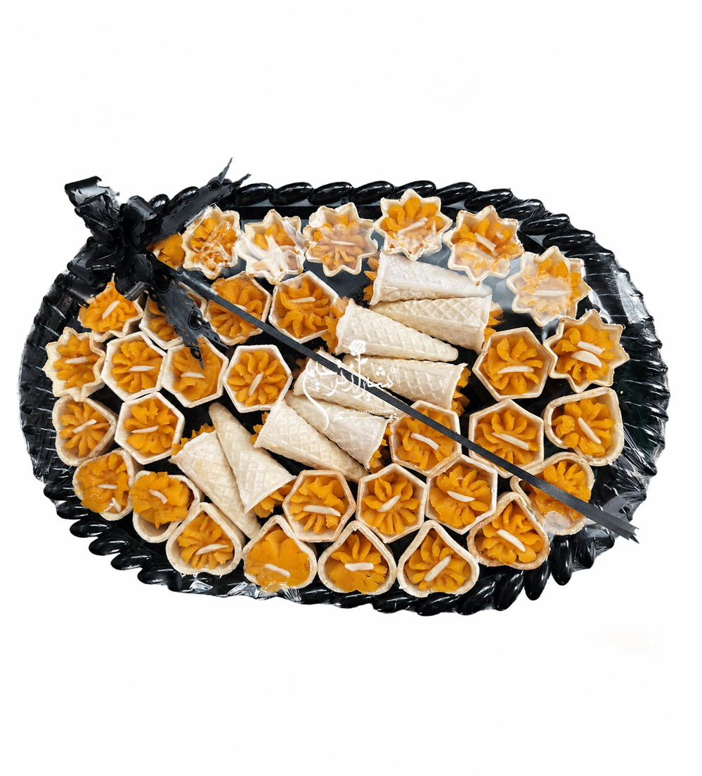 سینی حلوا قیفی