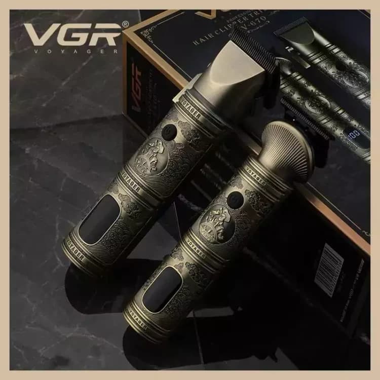 ست ماشین اصلاح وی جی آر مدل VGR – 670 — تصویر ۲