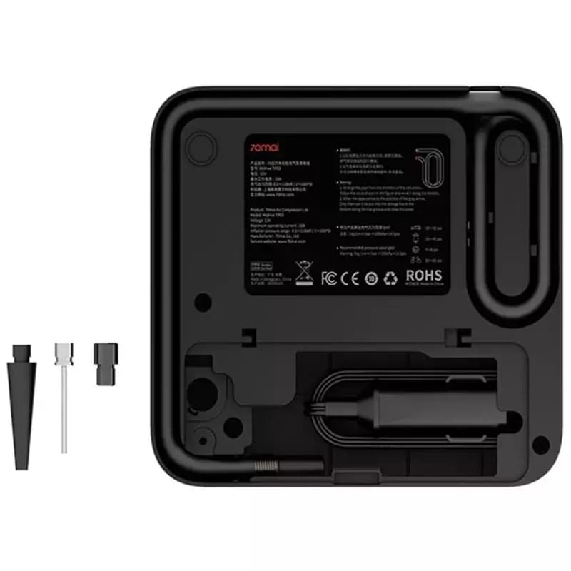 پمپ باد لاستیک شیائومی سونتی می مدل Xiaomi TP03 70MAI air compressor lite (ارسال رایگان) — تصویر ۲