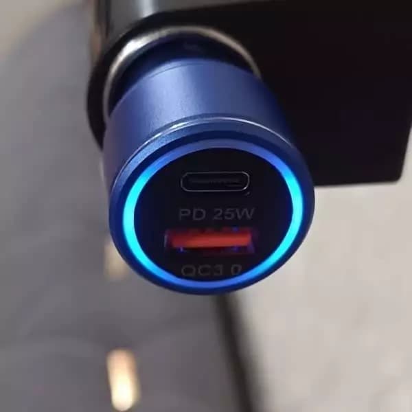 شارژر فندکی دو پورت پایونیر سوپر فست شارژ Pioneer Car Charger 43W Super Fast Charging — تصویر ۳