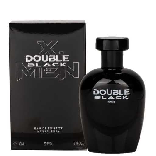 عطر ادکلن دابل بلک ایکس من اصلی و اورجینال جیپارلیس GEPARLYS DOUBLE BLACK X MEN 100ml