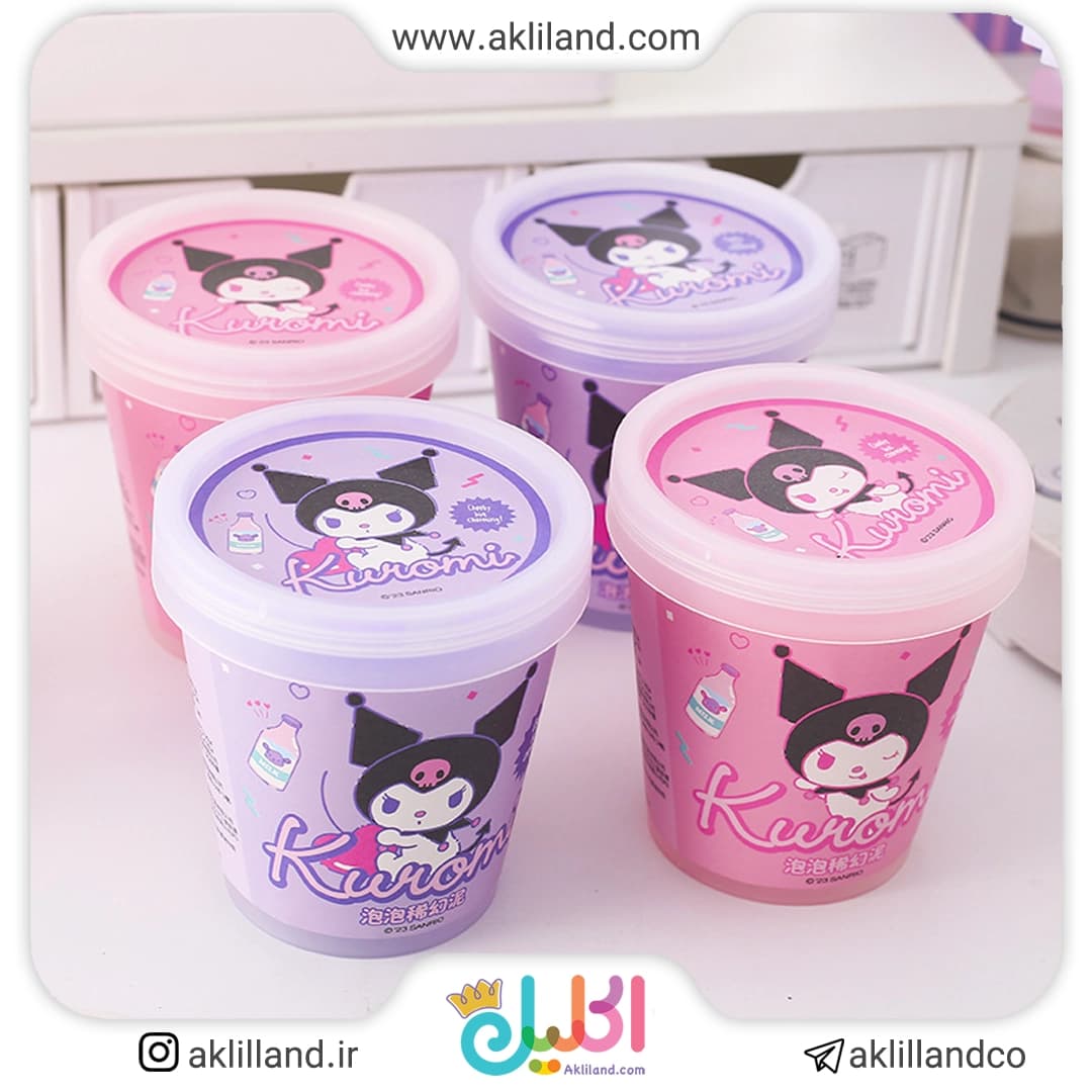 اسلایم سطلی طرح کرومی