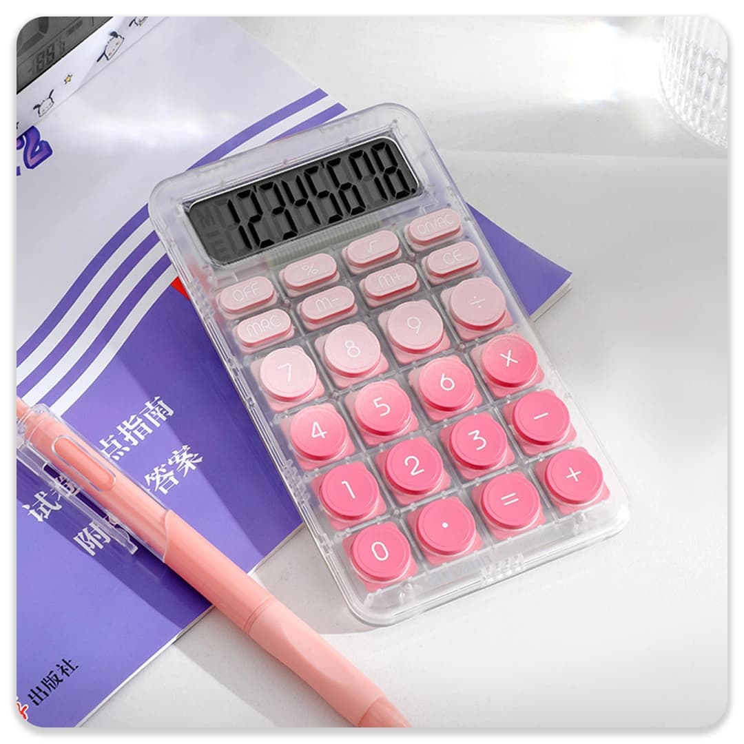 ماشین حساب شفاف 809PRO — تصویر ۵
