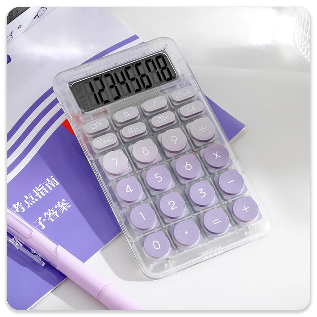 ماشین حساب شفاف 809PRO — تصویر ۲