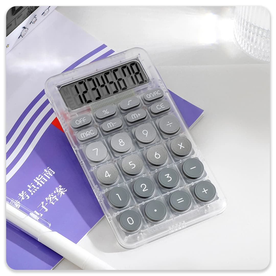 ماشین حساب شفاف 809PRO — تصویر ۴