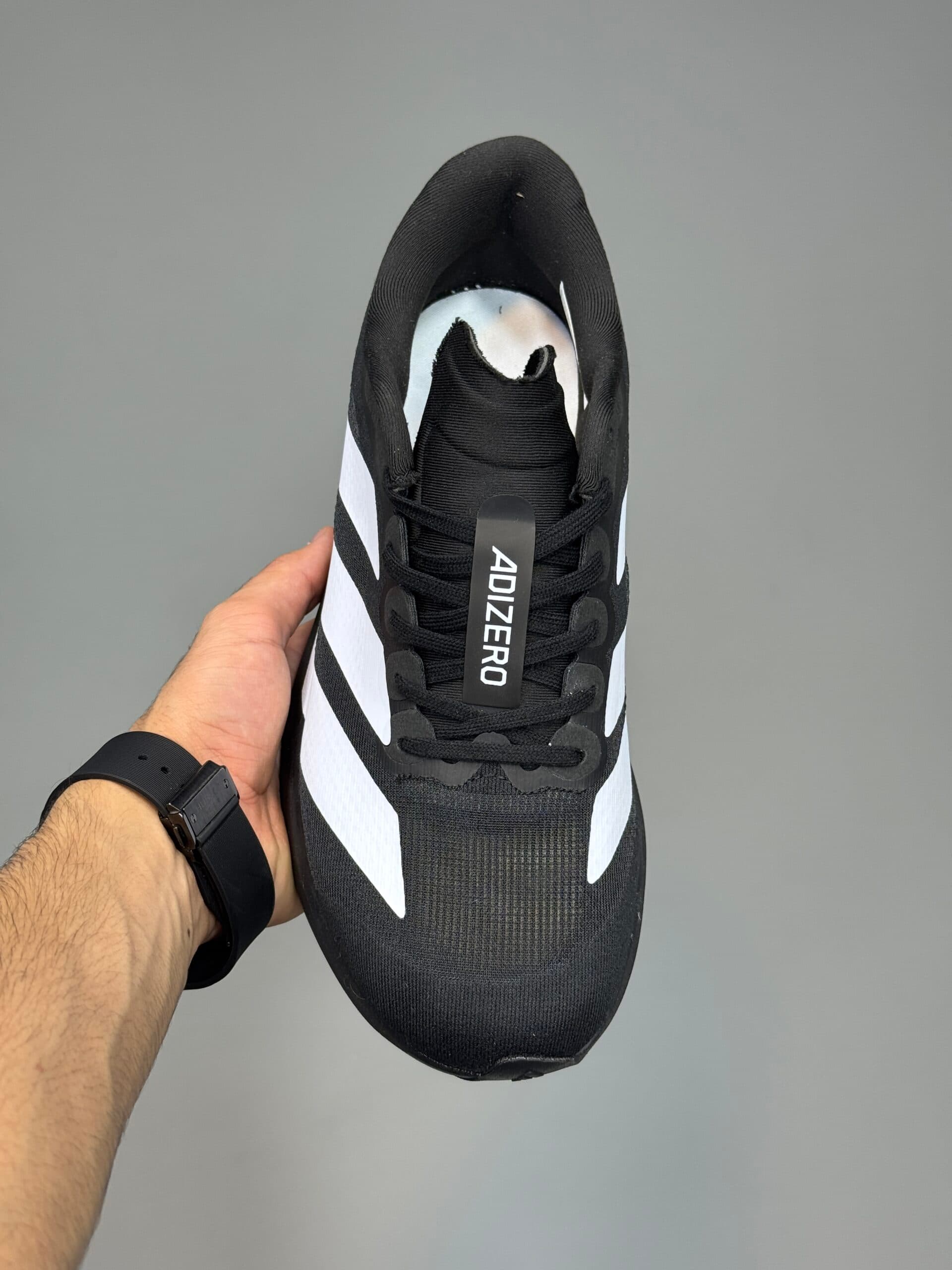 کتونی آدیداس آدیزیرو اوو اس ال مشکی سفید Adidas Adizero Evo SL Black White — تصویر ۳